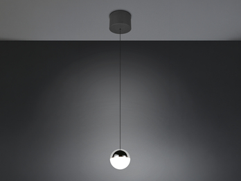 Kleine Kugel LED Pendelleuchte SENTA höhenverstellbar, Licht neutralweiß Ø 10cm Kleine Kugel LED Pendelleuchte SENTA höhenverstellbar, Licht neutralweiß Ø 10cm