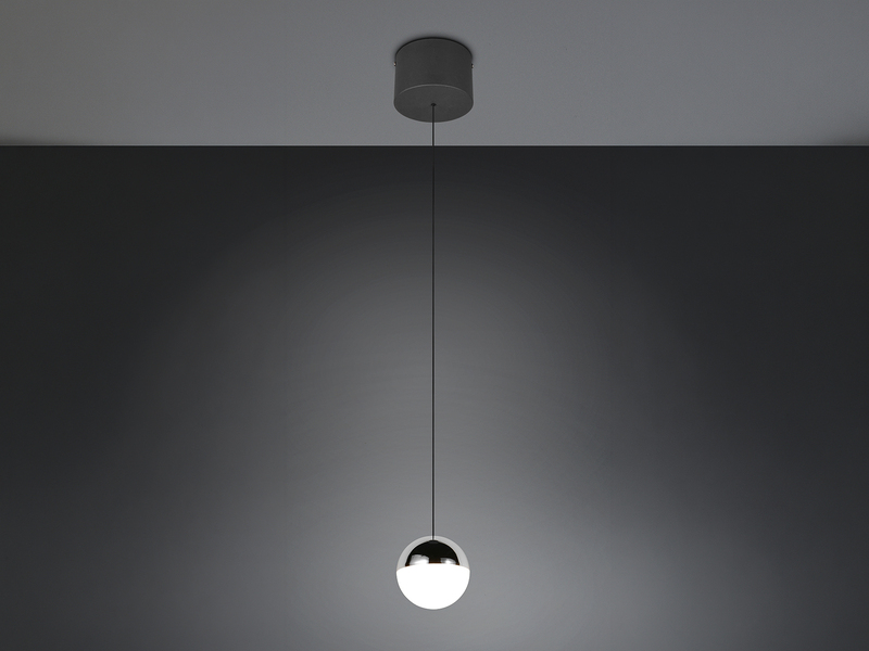 Kleine Kugel LED Pendelleuchte SENTA höhenverstellbar, Licht neutralweiß Ø 10cm