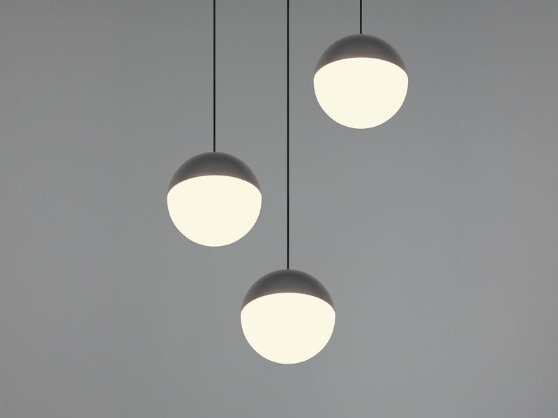 Cluster LED Pendelleuchte SENTA 3-flammig höhenverstellbar Ø 25cm