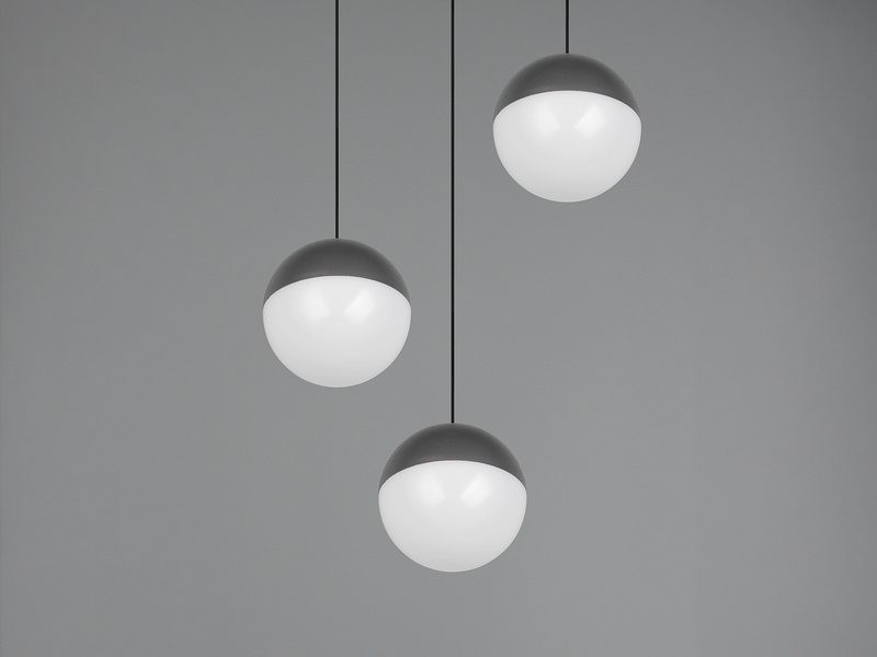 LED Pendelleuchte SENTA Cluster 3-flammig höhenverstellbar Ø 25cm