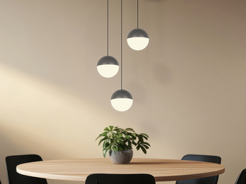 LED Pendelleuchte SENTA Cluster 3-flammig höhenverstellbar Ø 25cm