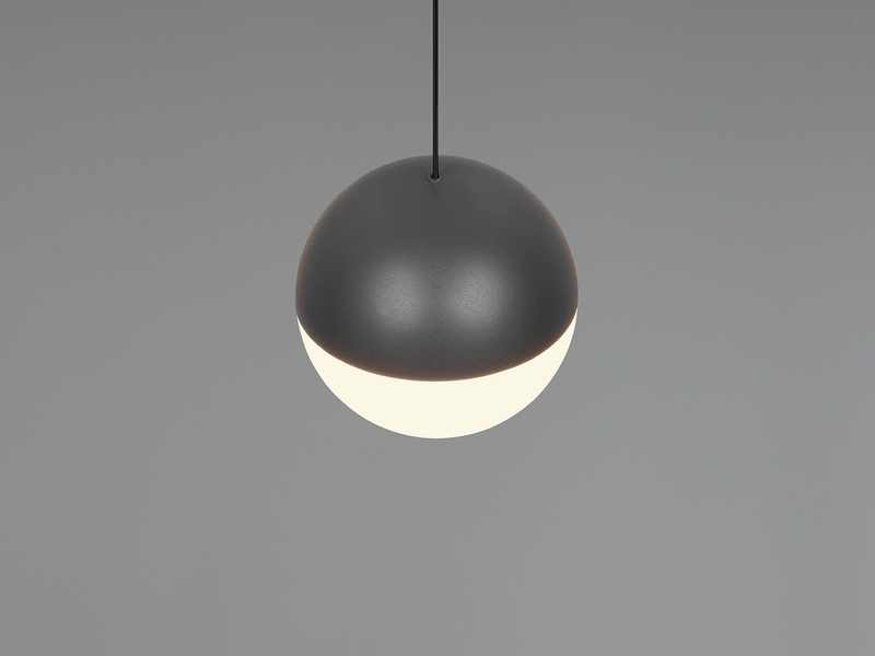 Kleine Kugel LED Pendelleuchte SENTA höhenverstellbar Ø 10cm