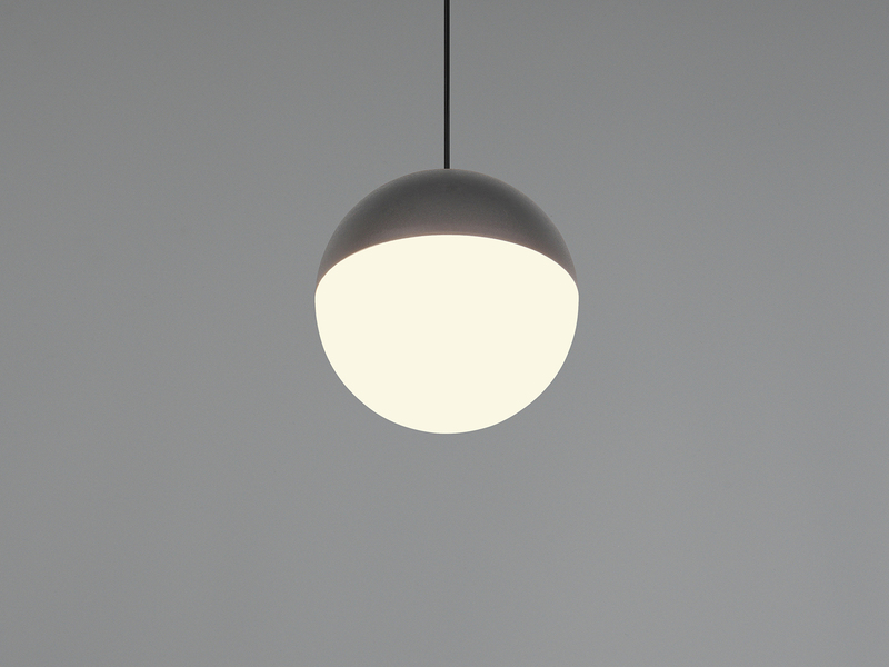 Kleine Kugel LED Pendelleuchte SENTA höhenverstellbar Ø 10cm