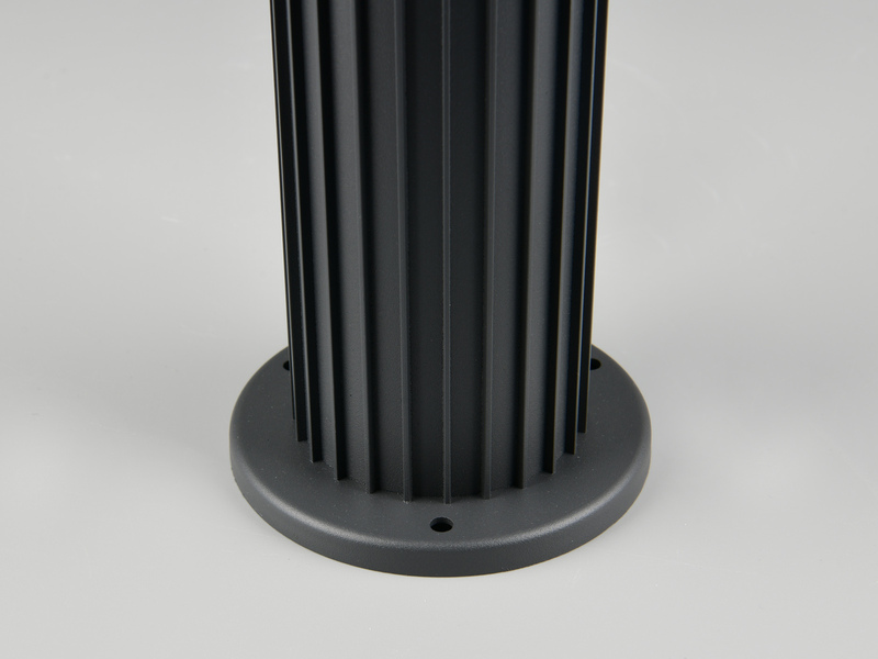 LED Wegeleuchte Aluminium Anthrazit, für Reihenschaltung geeignet, Höhe 100cm