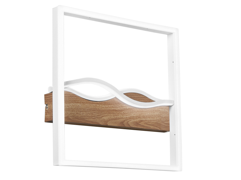 LED Deckenleuchte und Wandleuchte HAWAII in Weiß, 3 Lichtfarben, 40x40cm