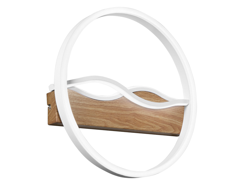 LED Deckenleuchte und Wandleuchte HAWAII in Weiß, 3 Lichtfarben, Ø 40cm