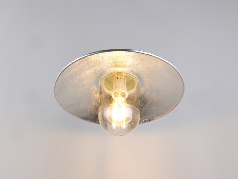 Außenwandleuchte TANA aus Metall feuerverzinkt, Salzluft resistent, Höhe 26cm