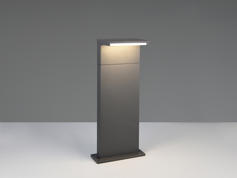 Pollerleuchte RAVI Aluminium Anthrazit zur Reihenschaltung geeignet, Höhe 50cm