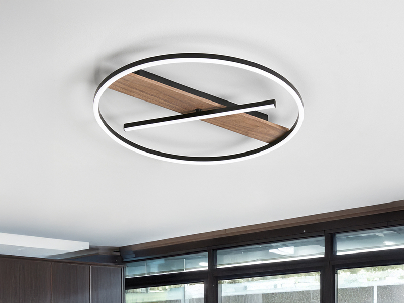 LED Deckenleuchte und Wandleuchte AZIMUTH 3 Lichtfarben, Ø 40cm