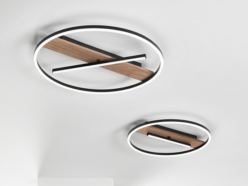 LED Deckenleuchte und Wandleuchte AZIMUTH 3 Lichtfarben, Ø 40cm