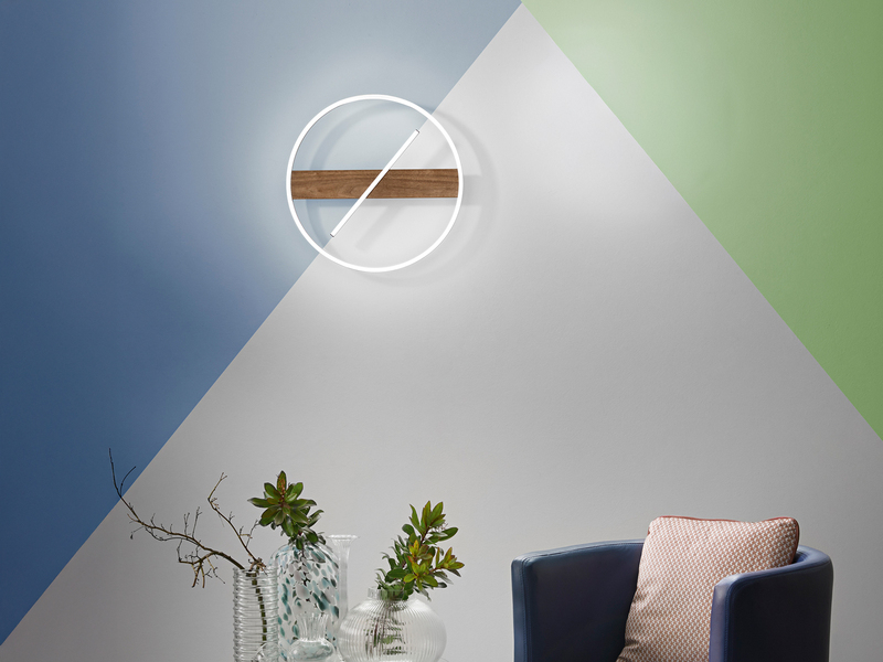 LED Deckenleuchte AZIMUTH 3 Lichtfarben einstellbar inkl. Tageslichtweiß, Ø 50cm