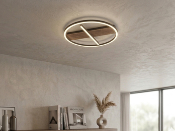 LED Deckenleuchte AZIMUTH 3 Lichtfarben einstellbar inkl. Tageslichtweiß, Ø 50cm