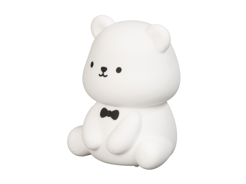 Nachtlicht KARL dimmbar, per USB aufladbar, mit Timer & Farbwechsel, Höhe 13cm