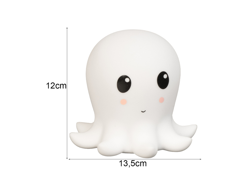 Nachtlicht NELLY, per USB aufladbar, mit RGB Farbwechsel, Höhe 12cm