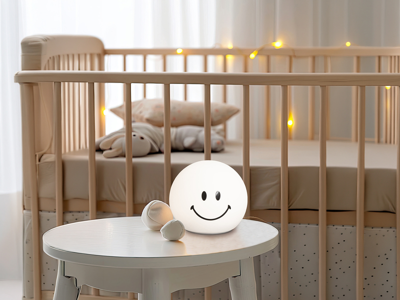 Nachtlicht GLOWMOJI, dimmbar, per USB aufladbar mit Timer & Farbwechsel, H 12cm