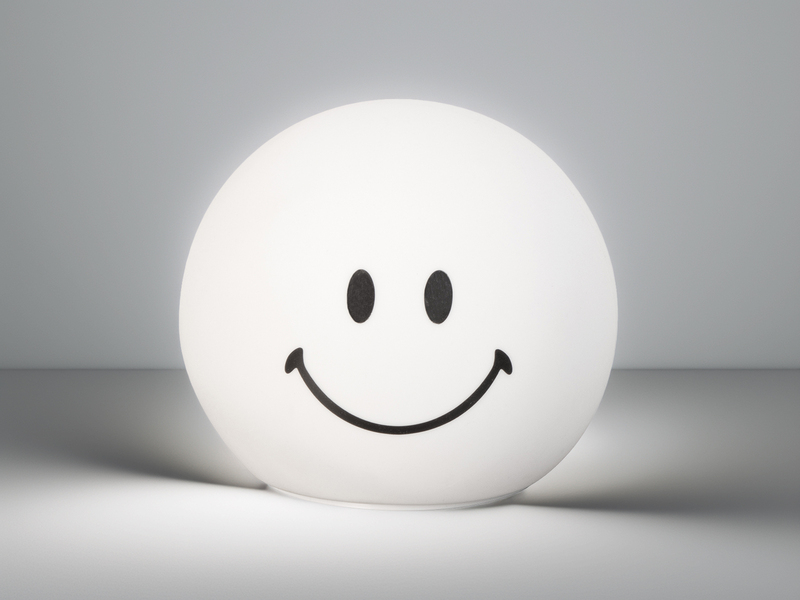 Nachtlicht GLOWMOJI, dimmbar, per USB aufladbar mit Timer & Farbwechsel, H 12cm