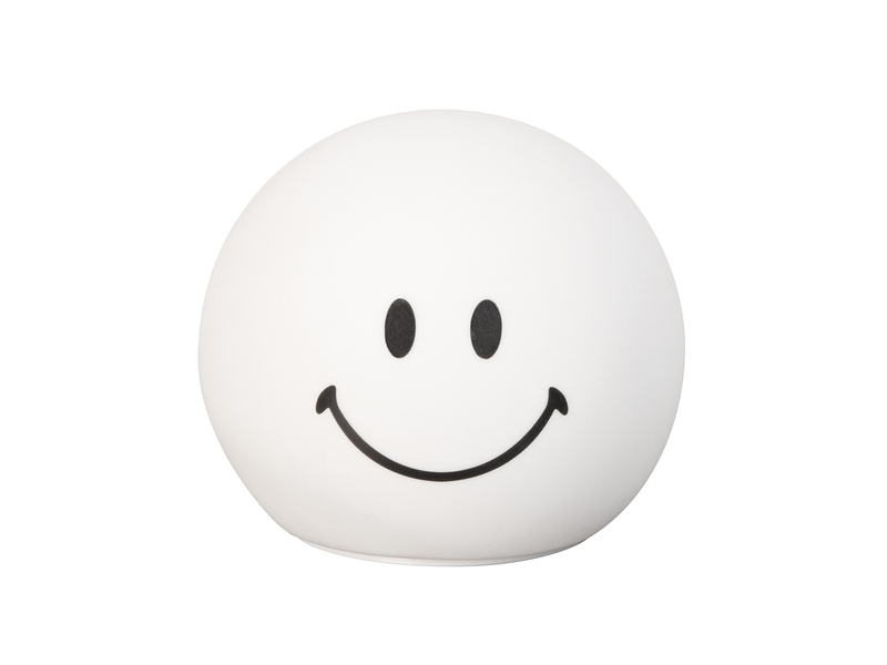 Nachtlicht GLOWMOJI, dimmbar, per USB aufladbar mit Timer & Farbwechsel, H 12cm