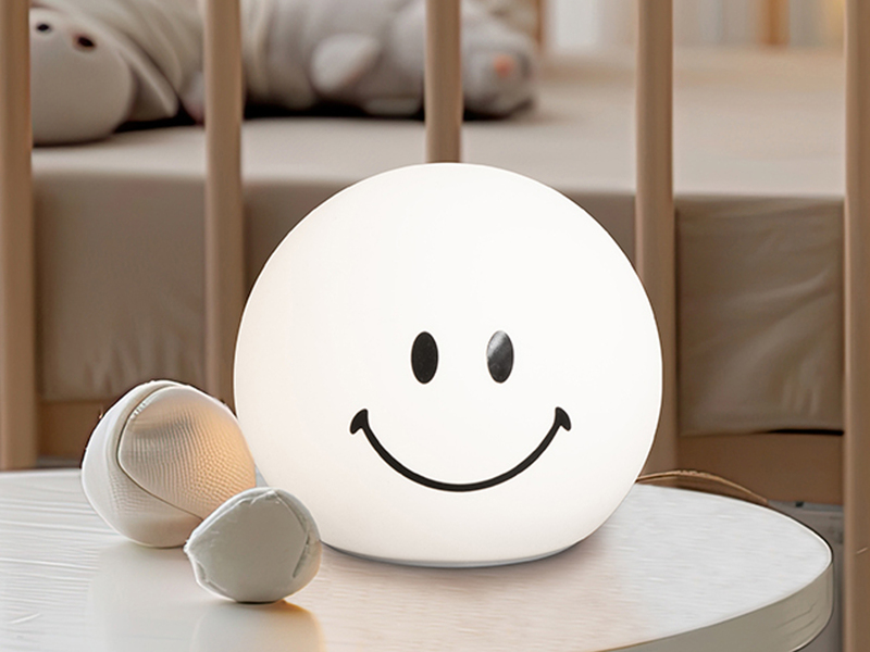 Nachtlicht GLOWMOJI, dimmbar, per USB aufladbar mit Timer & Farbwechsel, H 12cm
