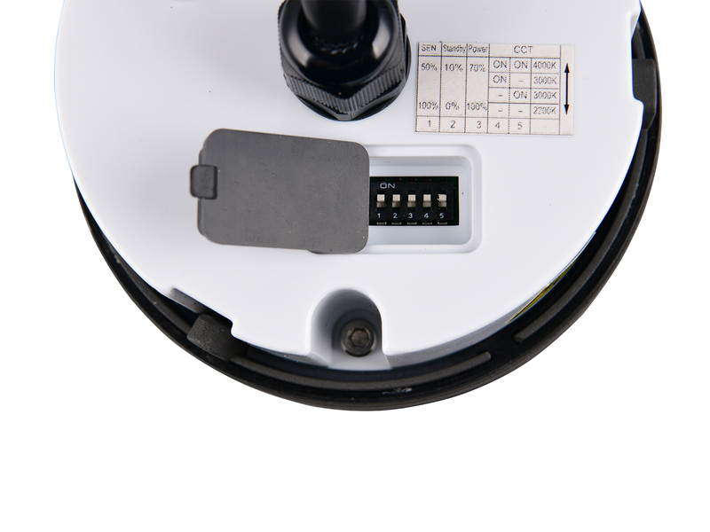 2er Set LED Pollerleuchten mit Bewegungsmelder zur Reihenschaltung, Höhe 50cm