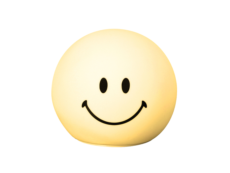 Nachtlicht GLOWMOJI, dimmbar, per USB aufladbar mit Timer & Farbwechsel, H 12cm