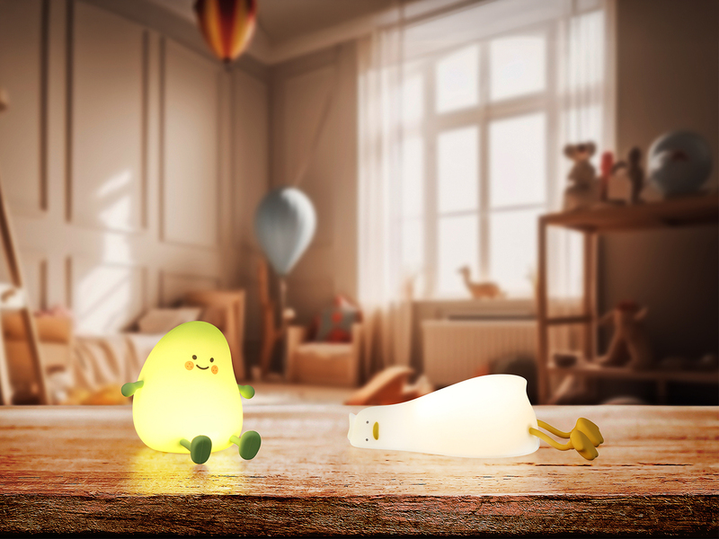 Nachtlicht LIA dimmbar, per USB aufladbar, mit Timer, Höhe 12cm