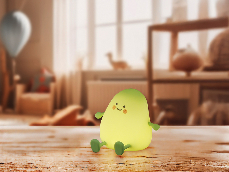 Nachtlicht LIA dimmbar, per USB aufladbar, mit Timer, Höhe 12cm