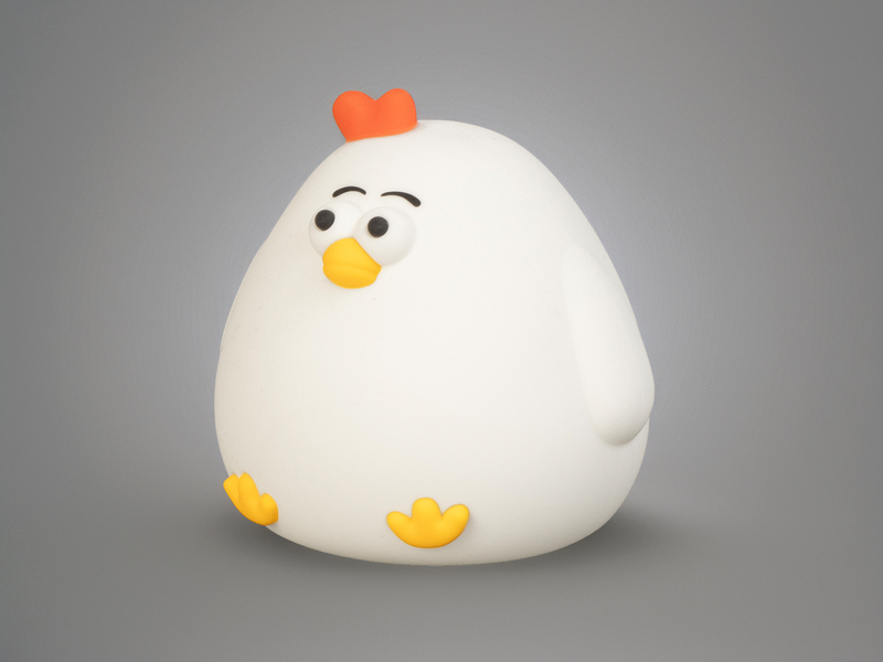 Nachtlicht PAULA dimmbar, per USB aufladbar, mit Timer, Höhe 11cm