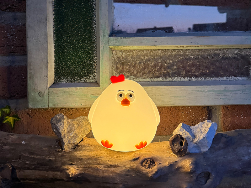 Nachtlicht PAULA dimmbar, per USB aufladbar, mit Timer, Höhe 11cm