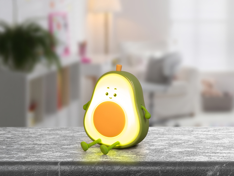 Nachtlicht BOBI dimmbar, per USB aufladbar, mit Timer, Tageslichtweiß, H: 13,5cm