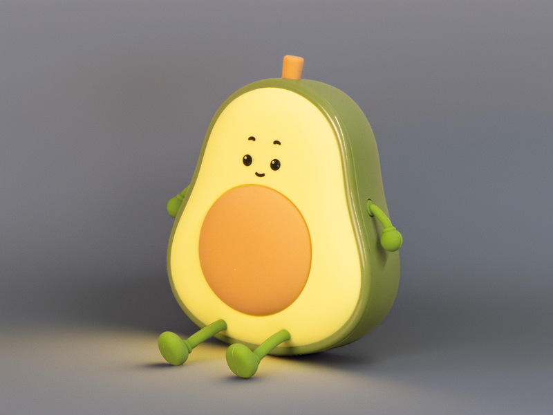 Nachtlicht BOBI dimmbar, per USB aufladbar, mit Timer, Tageslichtweiß, H: 13,5cm