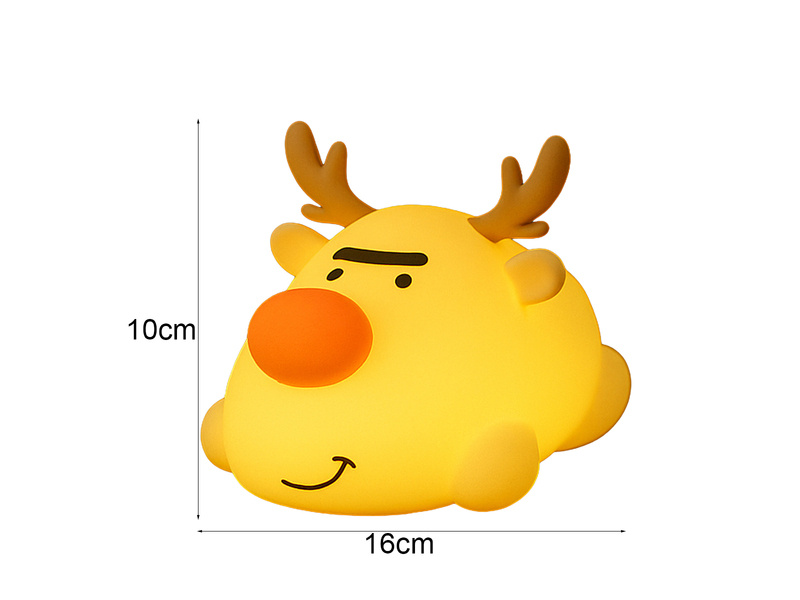 Nachtlicht RUDI dimmbar per USB aufladbar, mit Timer,  H: 10cm
