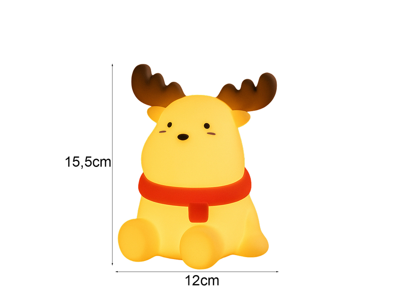 Nachtlicht MICHA dimmbar per USB aufladbar, mit Timer,  Höhe 15,5cm