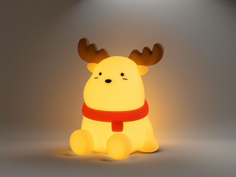 Nachtlicht MICHA dimmbar per USB aufladbar, mit Timer,  Höhe 15,5cm