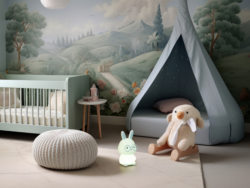 Nachtlicht FELIX dimmbar per USB aufladbar, mit Farbwechsel & Timer, Höhe 16,5cm