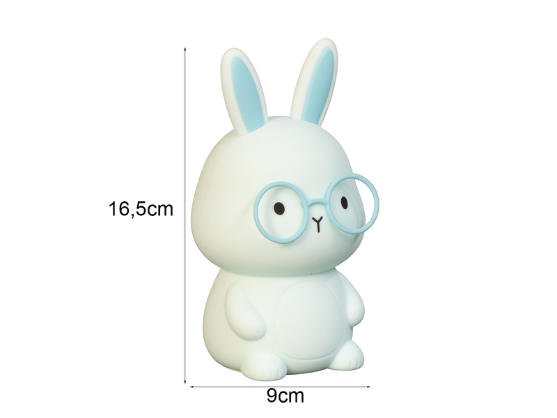 Nachtlicht FELIX dimmbar per USB aufladbar, mit Farbwechsel & Timer, Höhe 16,5cm