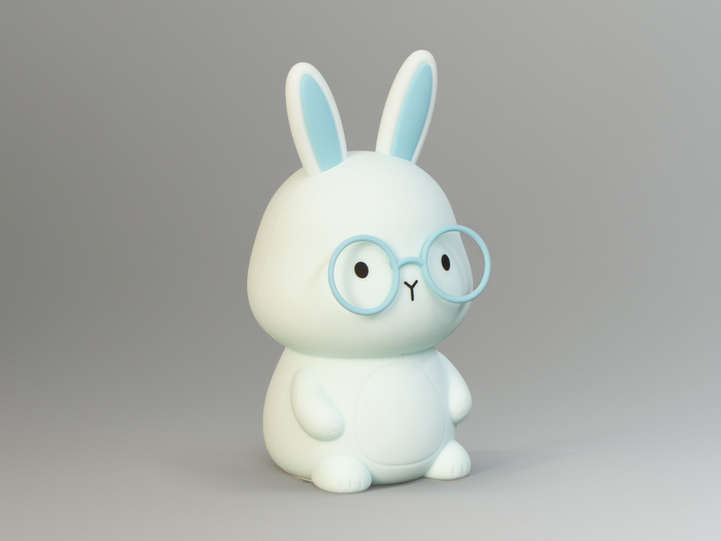 Nachtlicht FELIX dimmbar per USB aufladbar, mit Farbwechsel & Timer, Höhe 16,5cm