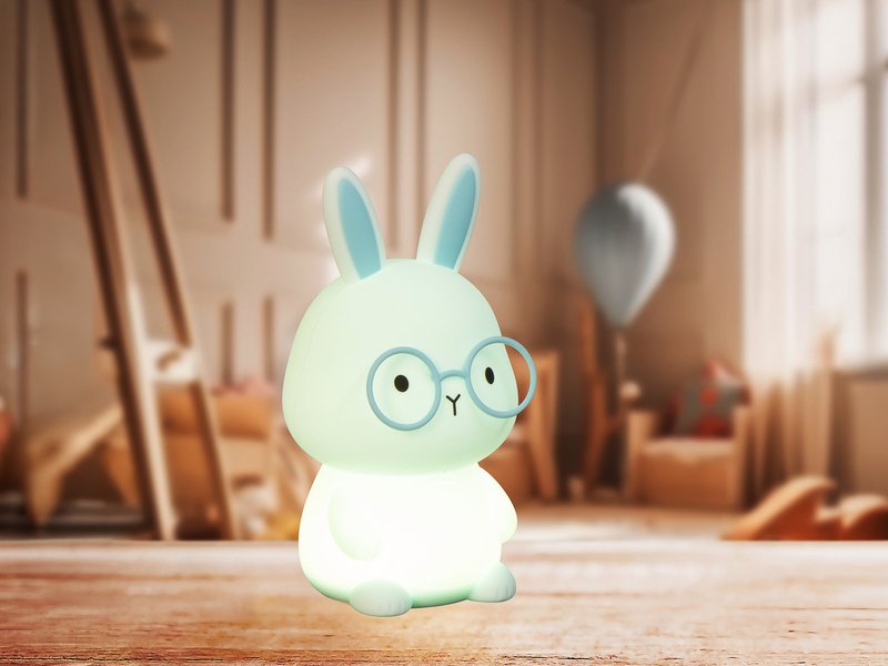 Nachtlicht FELIX dimmbar per USB aufladbar, mit Farbwechsel & Timer, Höhe 16,5cm