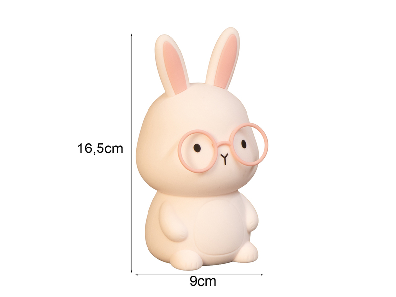 Nachtlicht JOSIE dimmbar per USB aufladbar, mit Farbwechsel & Timer, Höhe 16,5cm