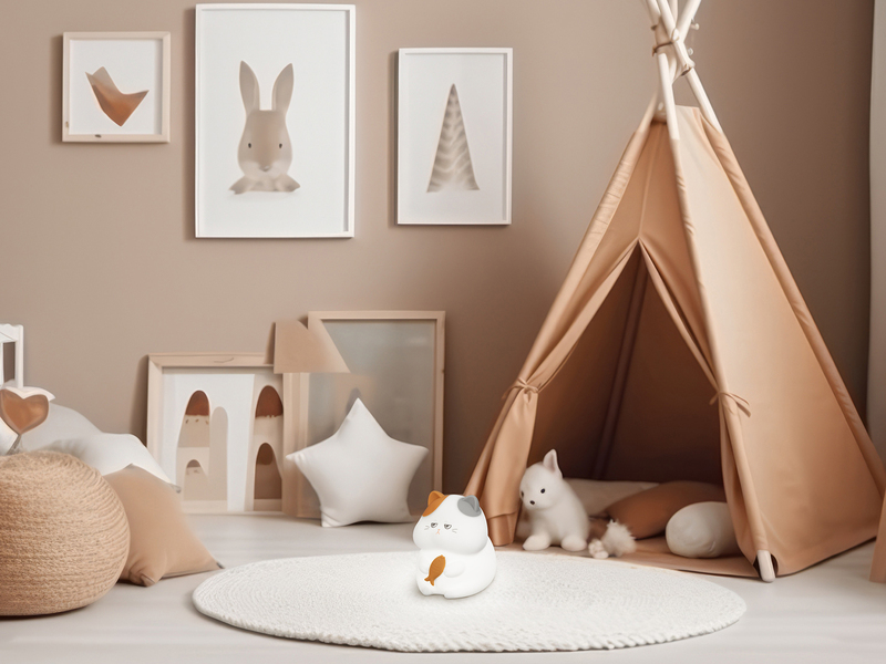 Nachtlicht GERD dimmbar per USB aufladbar, mit Farbwechsel & Timer, Höhe 12cm