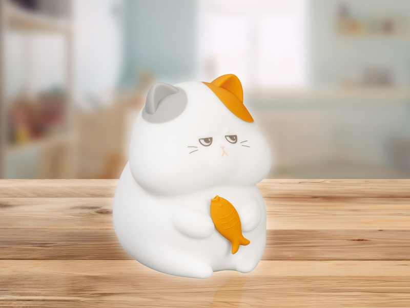 Nachtlicht GERD dimmbar per USB aufladbar, mit Farbwechsel & Timer, Höhe 12cm