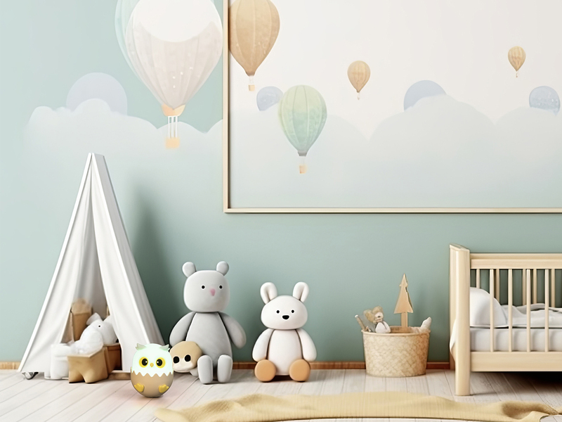 Nachtlicht ELLA dimmbar, per USB aufladbar, mit Farbwechsel & Timer, Höhe 12cm