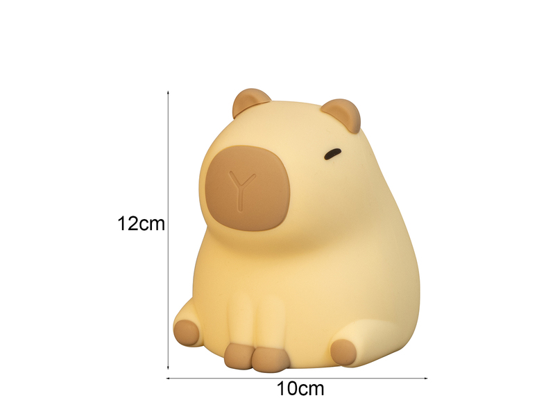 Nachtlicht PIGGY dimmbar, per USB aufladbar, mit Farbwechsel & Timer Höhe 12cm