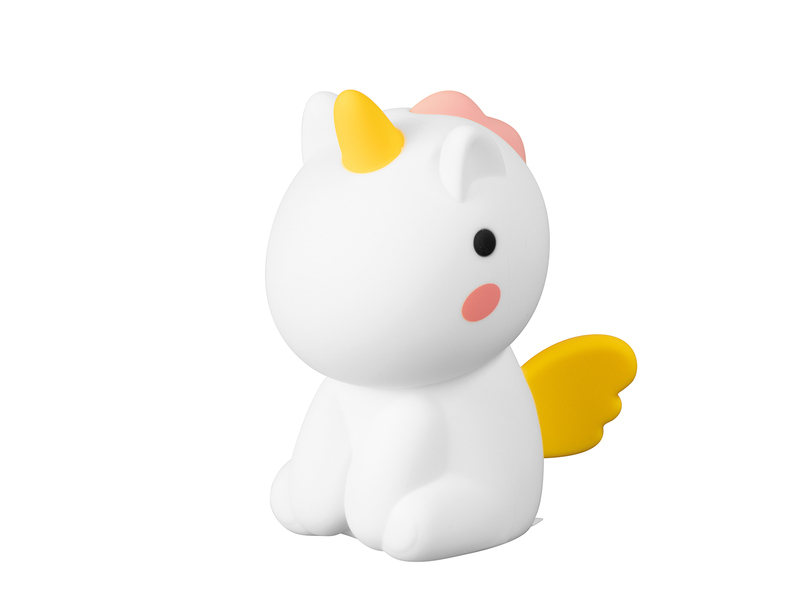 Nachtlicht EMILY dimmbar, per USB aufladbar, mit RGB Farbwechsel Höhe 14cm