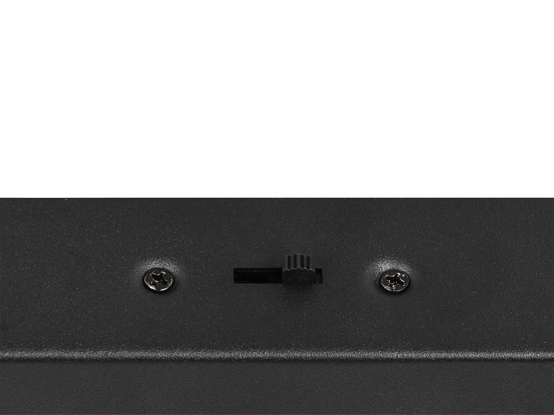 LED Pendelleuchte NAPOLI Schwarz, dimmbar mit 2 Glaskugeln, Breite 82cm