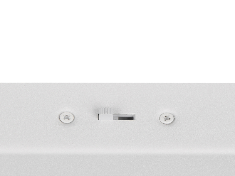 LED Pendelleuchte NAPOLI Weiß, dimmbar mit 2 Glaskugeln, Breite 82cm