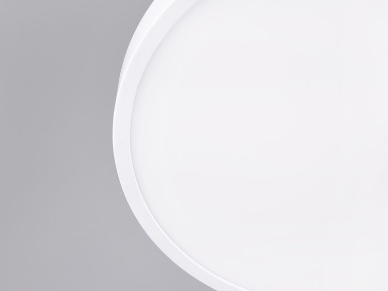 LED Deckenleuchte MOSS mit Ventilator und Fernbedienung Ø 22cm - max. 41cm