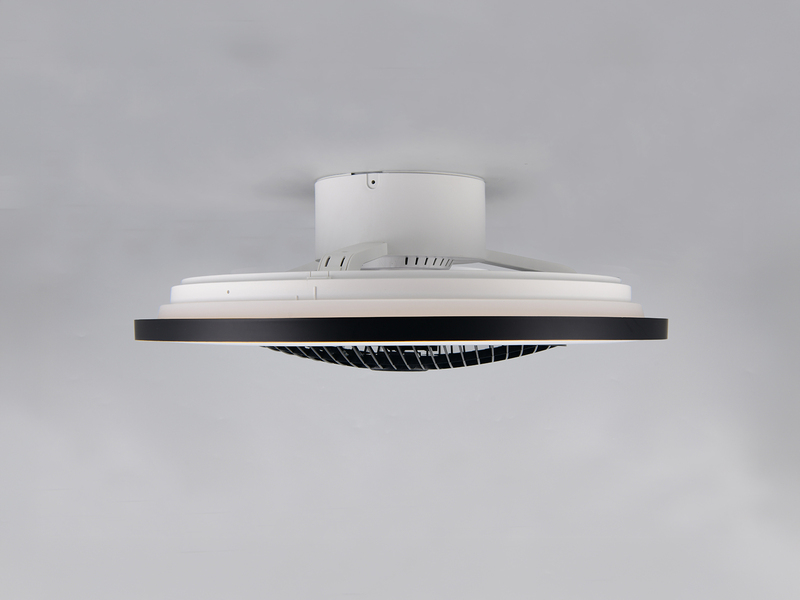 LED Deckenleuchte VARPULA mit Ventilator, Tageslicht und Fernbedienung Ø 55cm