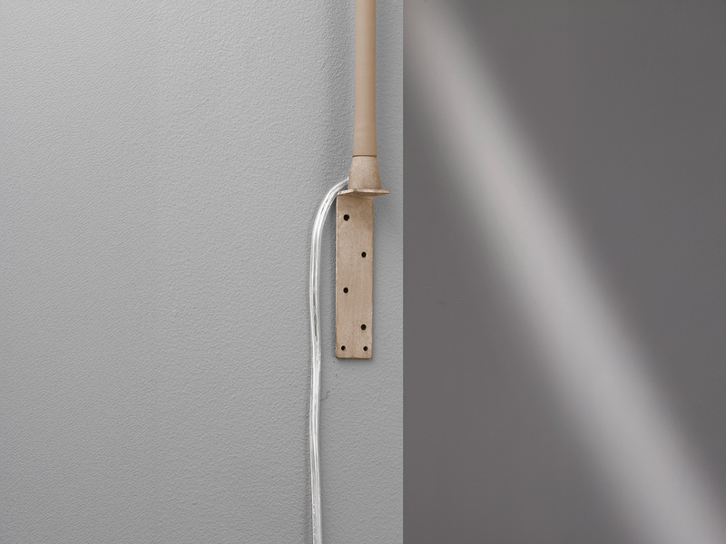 2er SET LED Bettlampen Beige mit Kabel und Stecker, Gestensteuerung, Breite 4cm