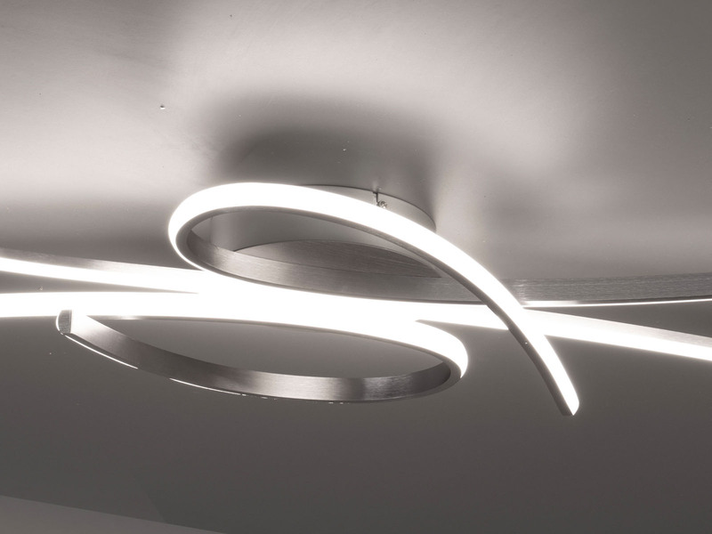 LED Deckenleuchte BIBA mit Fernbedienung dimmbar & Tageslicht, Breite 100cm