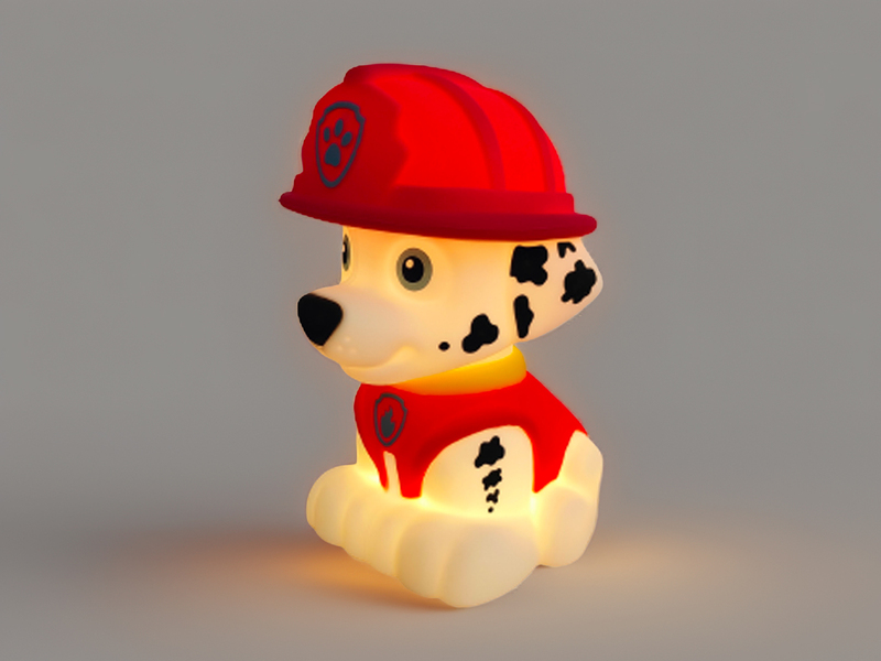 PAW PATROL Akku Nachtlicht MARSHALL per USB aufladbar, dimmbar, Höhe 14cm